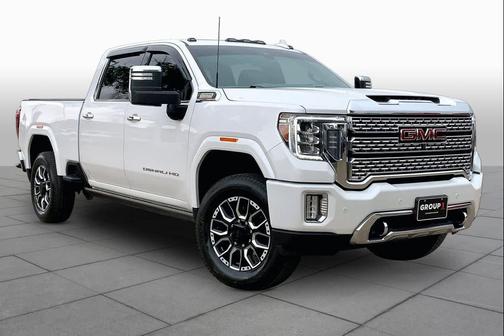 White Frost Tri-Coat 2023 GMC Sierra 2500 Denali