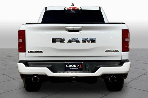 Bright White Clearcoat 2025 RAM 1500 Laramie