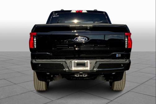 Black 2025 Ford F-150 Lightning Flash