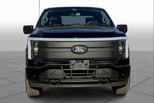 Black 2025 Ford F-150 Lightning Flash