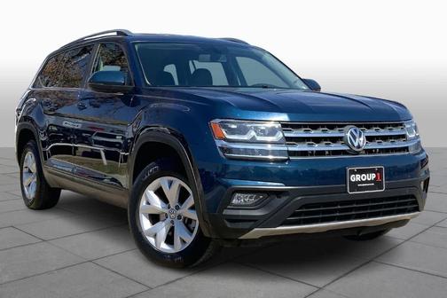 Tourmaline Blue Metallic 2018 Volkswagen Atlas 3.6L SE