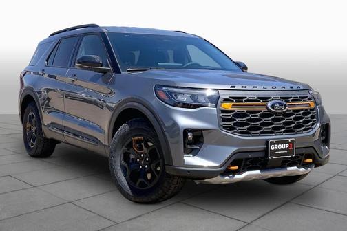 Gray 2026 Ford Explorer Tremor