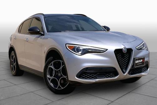 Silverstone Gray Metallic 2021 Alfa Romeo Stelvio Base