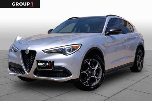 Silverstone Gray Metallic 2021 Alfa Romeo Stelvio Base