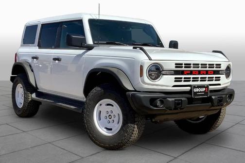 White 2026 Ford Bronco Heritage Edition