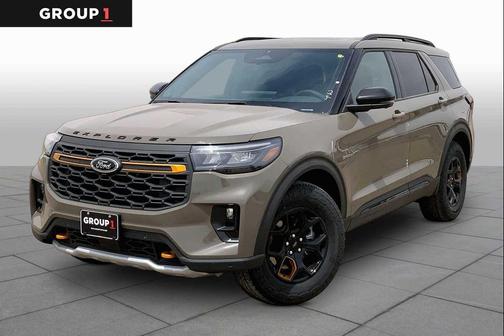 Marsh Gray 2026 Ford Explorer Tremor