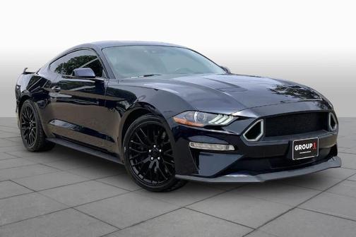 Antimatter Blue Metallic 2021 Ford Mustang GT Premium