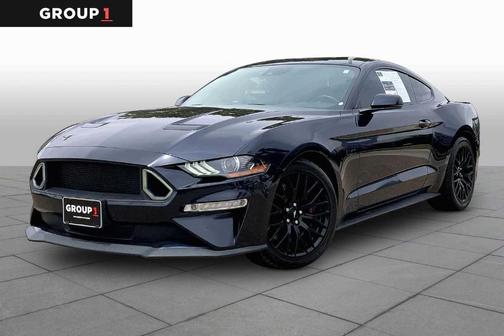 Antimatter Blue Metallic 2021 Ford Mustang GT Premium