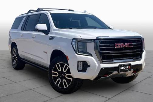 Summit White 2024 GMC Yukon XL AT4