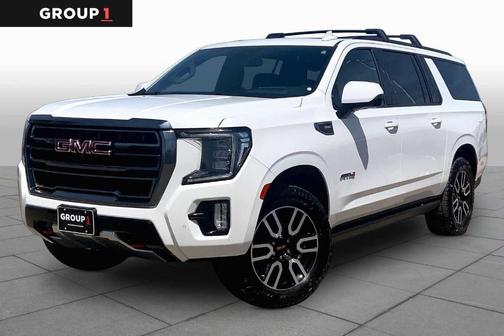 Summit White 2024 GMC Yukon XL AT4