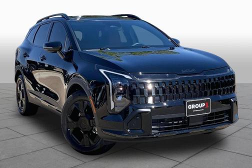 Ebony Black 2026 Kia Sportage X-Line