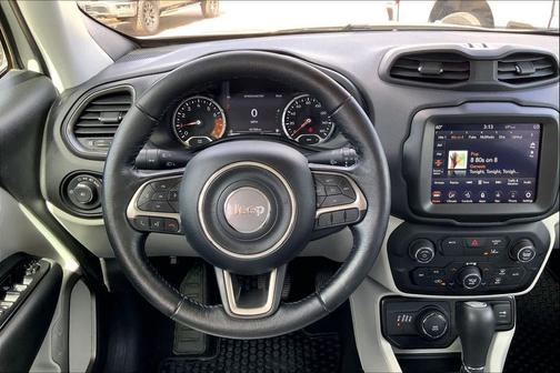 Alpine White Clearcoat 2022 Jeep Renegade Limited