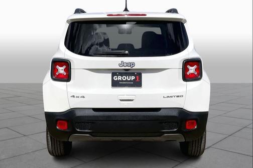 Alpine White Clearcoat 2022 Jeep Renegade Limited