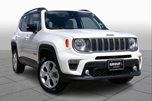 Alpine White Clearcoat 2022 Jeep Renegade Limited