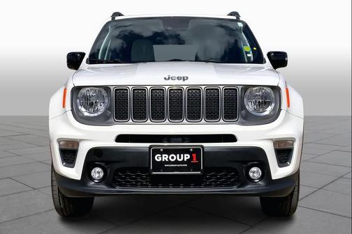 Alpine White Clearcoat 2022 Jeep Renegade Limited