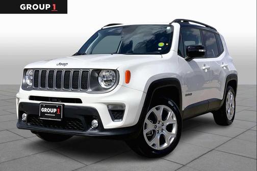Alpine White Clearcoat 2022 Jeep Renegade Limited