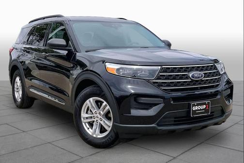 Agate Black Metallic 2023 Ford Explorer XLT