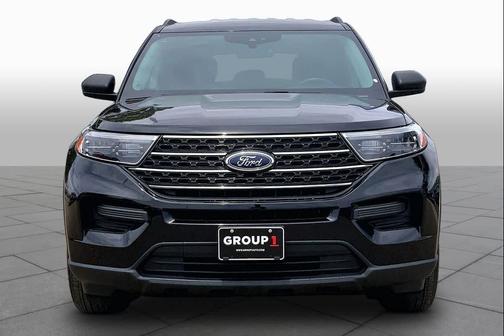 Agate Black Metallic 2023 Ford Explorer XLT