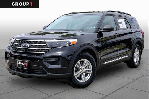 Agate Black Metallic 2023 Ford Explorer XLT