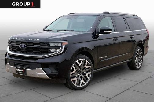 Black 2026 Ford Expedition Max Platinum