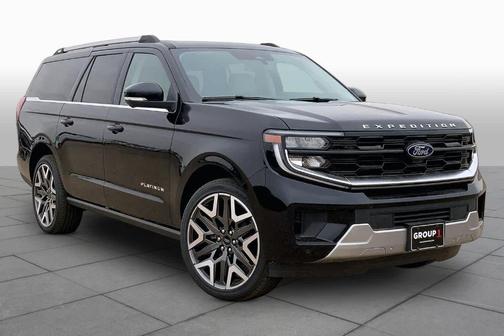 Black 2026 Ford Expedition Max Platinum