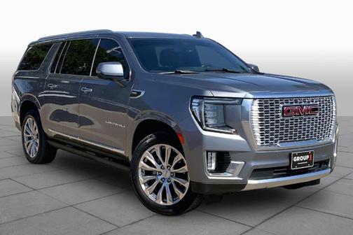 Satin Steel Metallic 2022 GMC Yukon XL Denali