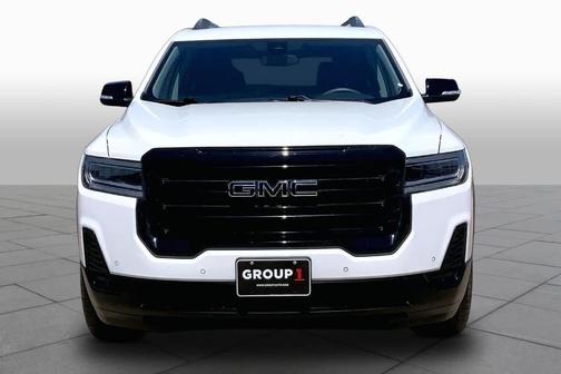 Summit White 2021 GMC Acadia SLE