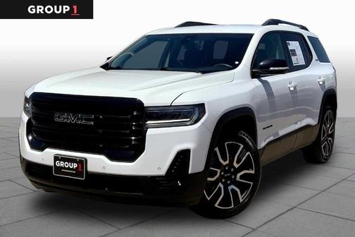 Summit White 2021 GMC Acadia SLE