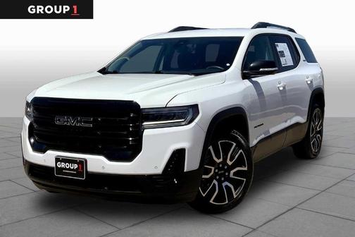 Summit White 2021 GMC Acadia SLE