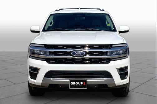 Star White Metallic Tri-Coat 2024 Ford Expedition Max Limited