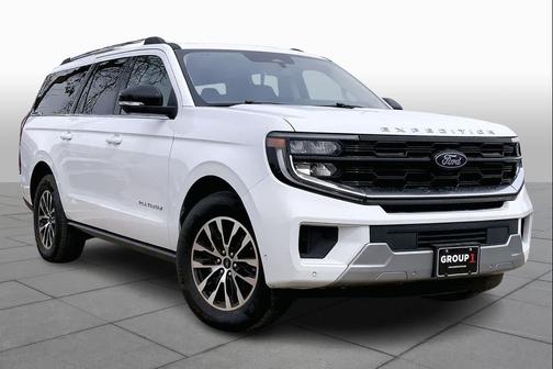 Oxford White 2025 Ford Expedition Max Platinum