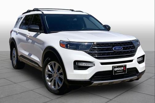 Star White 2021 Ford Explorer XLT