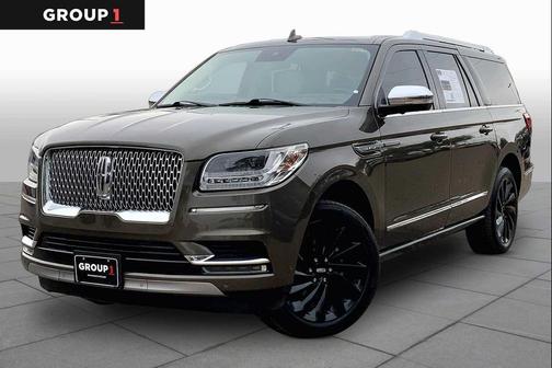 Chroma Molten Gold 2021 Lincoln Navigator L Black Label