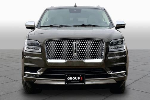 Chroma Molten Gold 2021 Lincoln Navigator L Black Label