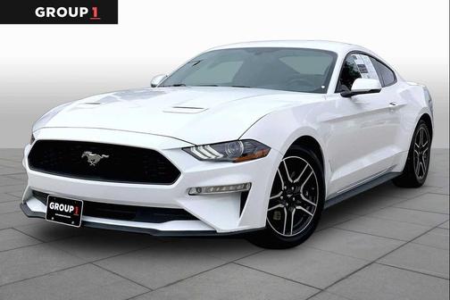 Oxford White 2019 Ford Mustang EcoBoost Premium