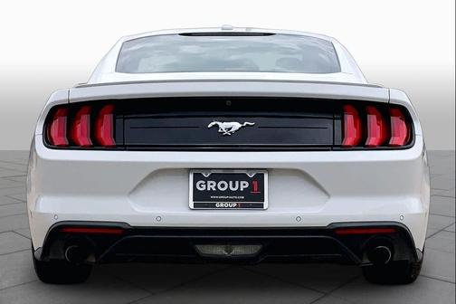 Oxford White 2019 Ford Mustang EcoBoost Premium