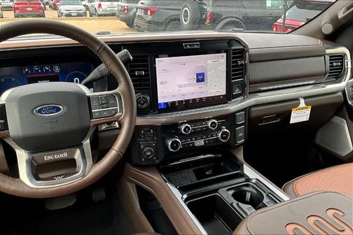 Red 2026 Ford F-250 King Ranch