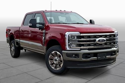 Red 2026 Ford F-250 King Ranch