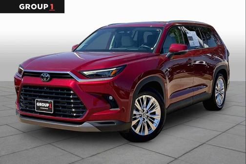 Ruby Flare Pearl 2024 Toyota Grand Highlander Platinum