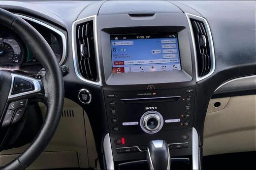 Shadow Black 2018 Ford Edge Titanium