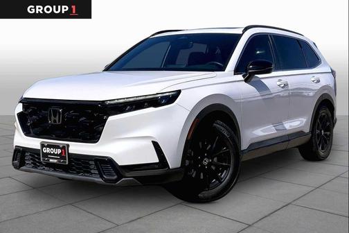 Platinum White Pearl 2025 Honda CR-V Hybrid Sport-L