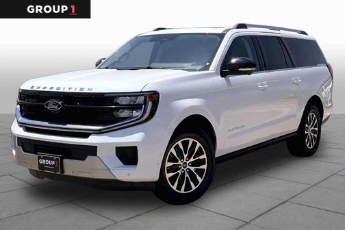Oxford White 2025 Ford Expedition Max Platinum