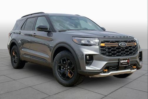 Carbonized Gray Metallic 2026 Ford Explorer Tremor