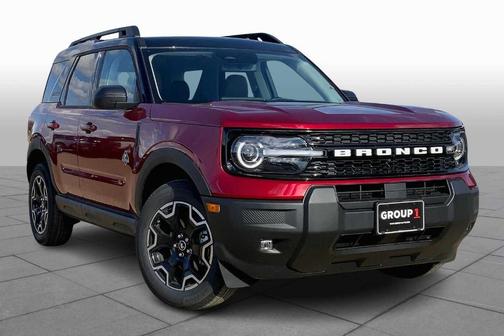 Red 2025 Ford Bronco Sport Outer Banks