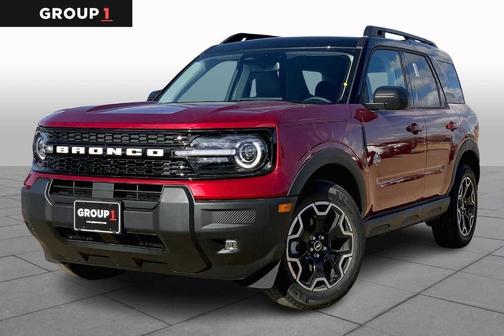 Red 2025 Ford Bronco Sport Outer Banks