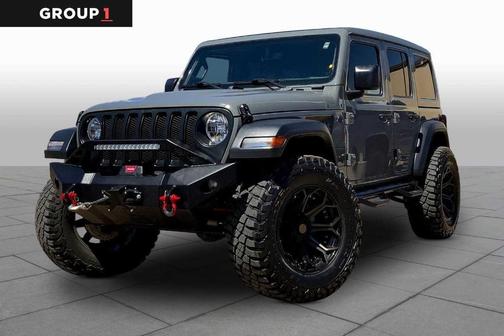 Sting Gray Clearcoat 2023 Jeep Wrangler Sport