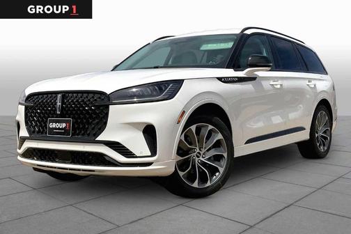 White 2026 Lincoln Aviator Premiere