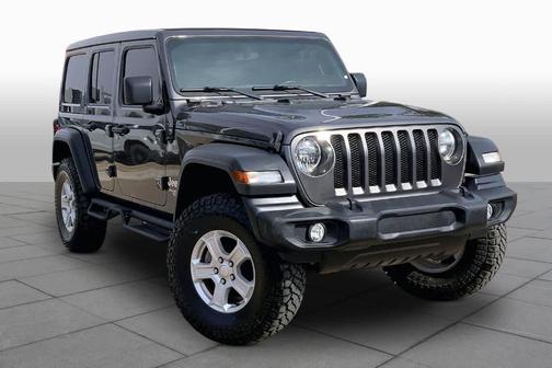 Granite Crystal Clearcoat Metallic 2021 Jeep Wrangler Unlimited Sport