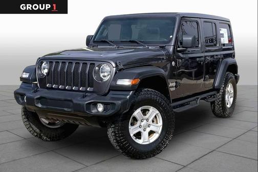 Granite Crystal Clearcoat Metallic 2021 Jeep Wrangler Unlimited Sport