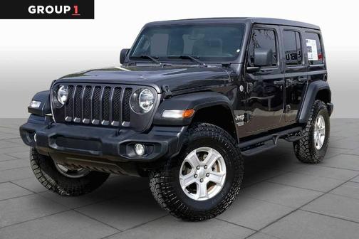 Granite Crystal Clearcoat Metallic 2021 Jeep Wrangler Unlimited Sport